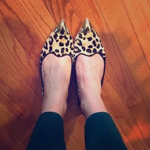 Ivanka Trump leopard print flats. 8.5.